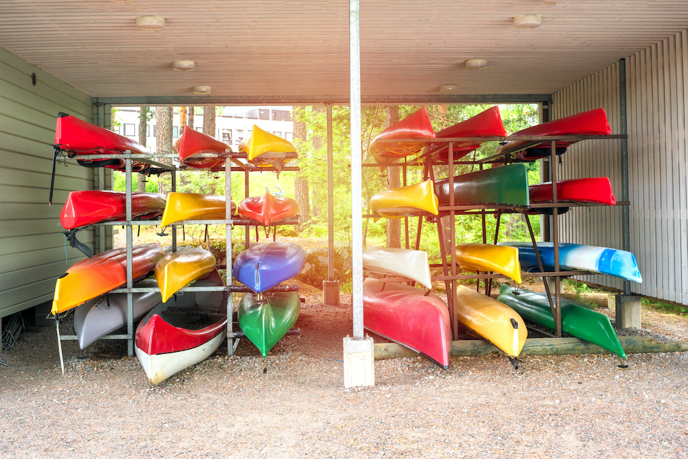 how to store a kayak